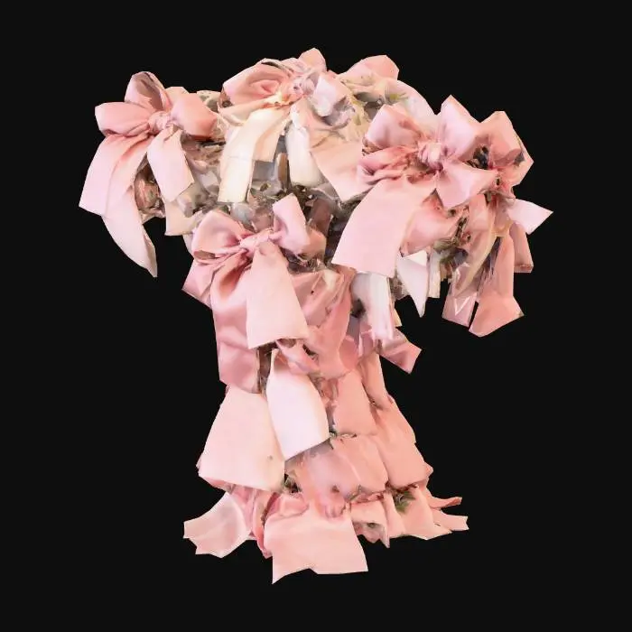 3D model for Candlelight Elegance with bows