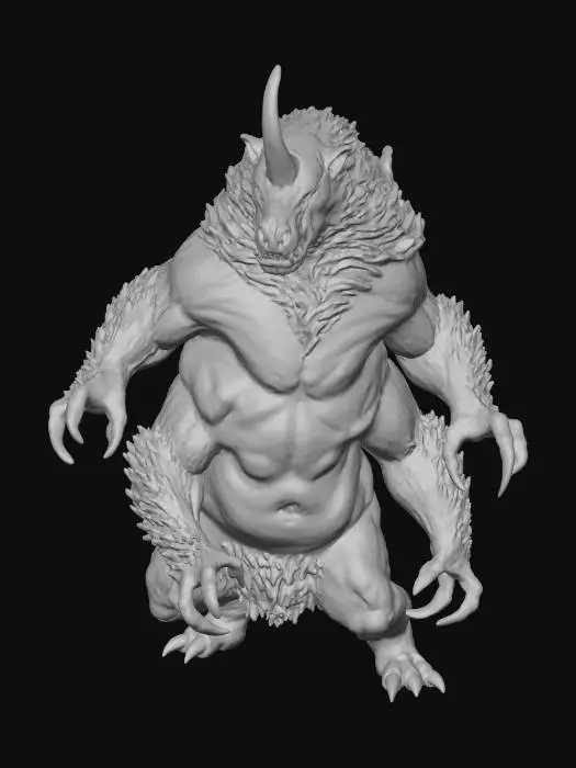 3D model for Grimhorn Beast