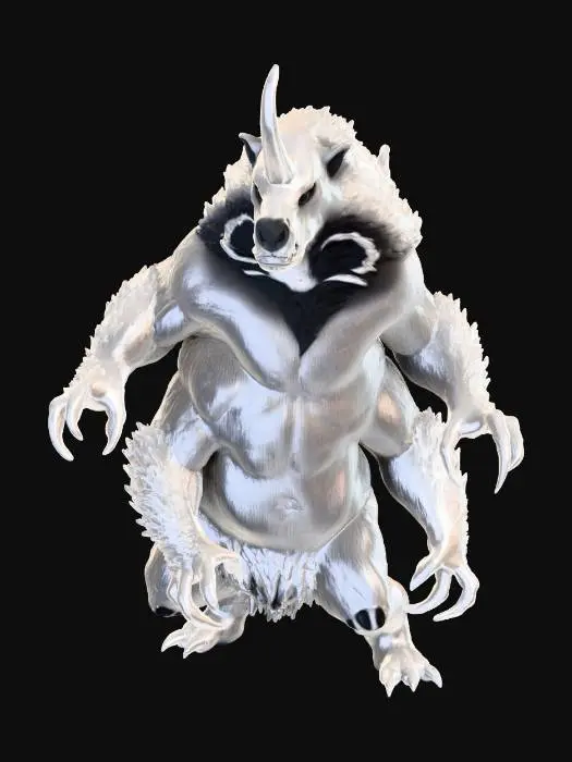 3D model for Grimhorn Beast