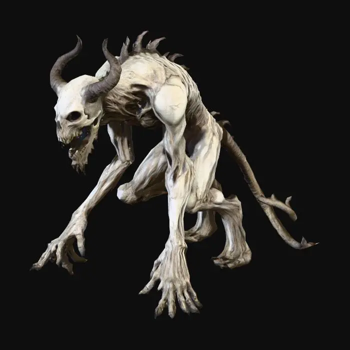 3D model for Nightmare Creature