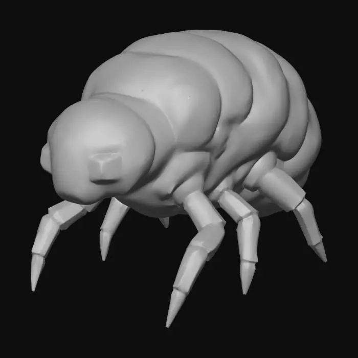 3D model for Pixel Mite