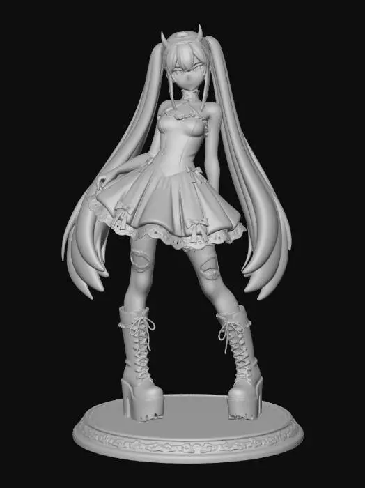 3D model for 002 Dark Aestetic