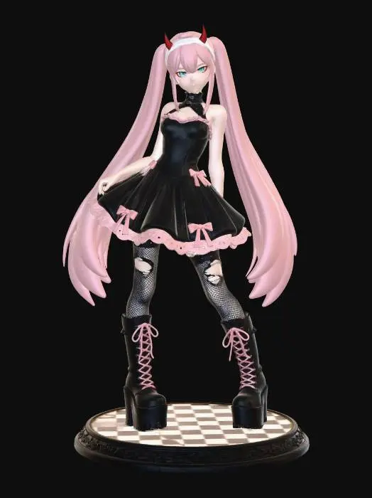 3D model for 002 Dark Aestetic