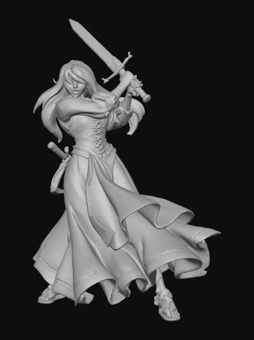 3D model for Warrior's Resolve