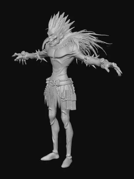 3D model for Shinigami Figure