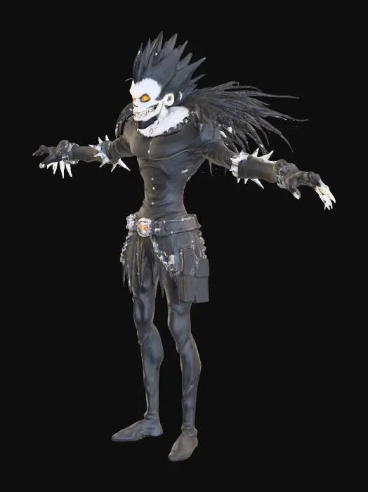3D model for Shinigami Figure