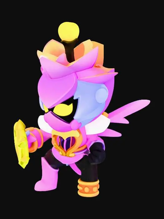 3D model for Angel lili