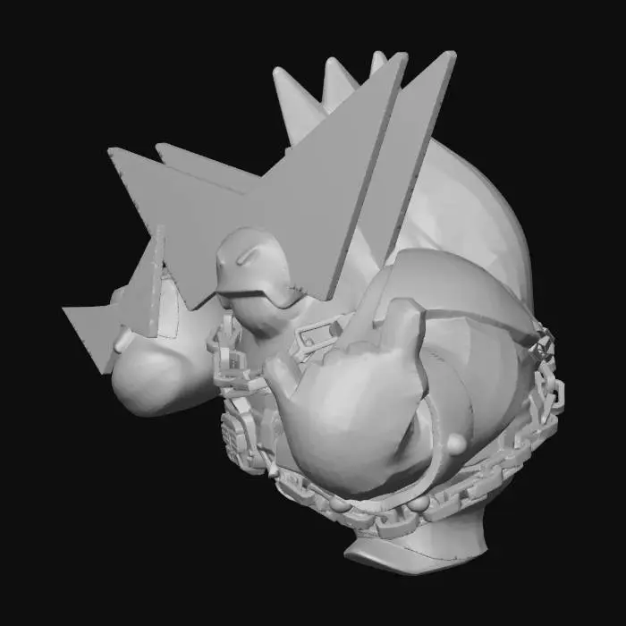 3D model for Neon Star Gladiator