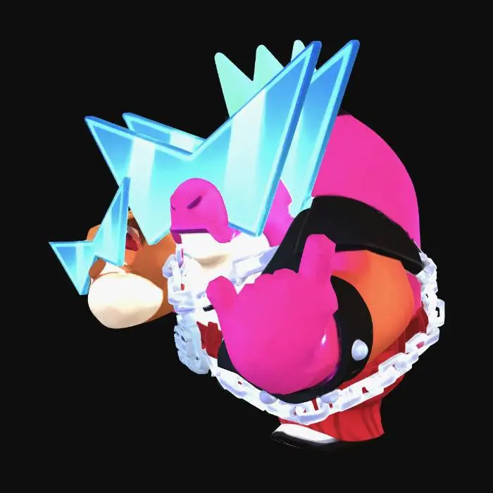3D model for Neon Star Gladiator
