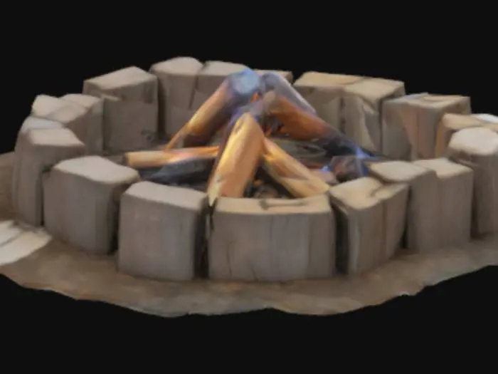 3D model for Backyard Fire Pit