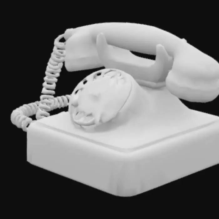 3D model for Rotary Telephone Classic