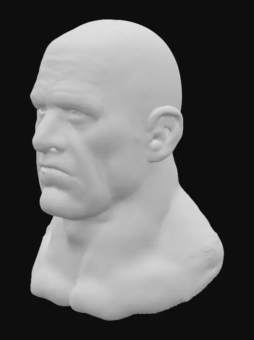 3D model for Stoic Warrior