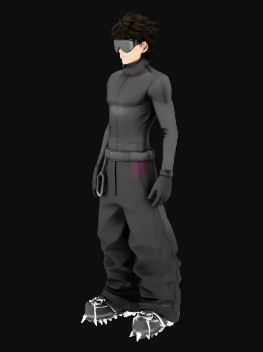 3D model for The Climber