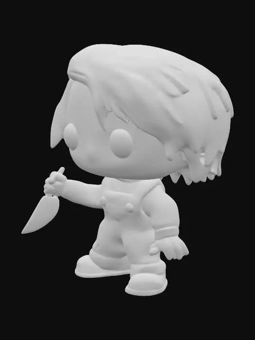 3D model for Chucky Funko POP Figure
