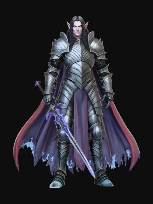 3D model for Darksteel Warlord