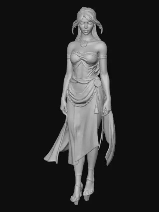3D model for Moonlit Enchantress