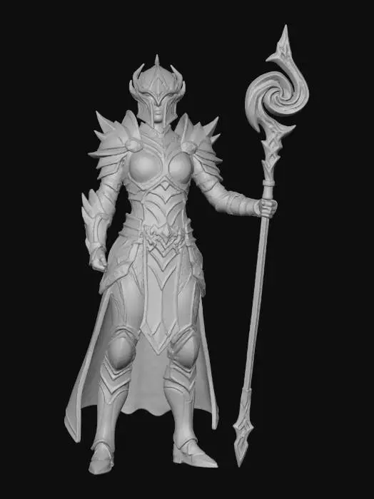 3D model for Enchanted Forest Guardian