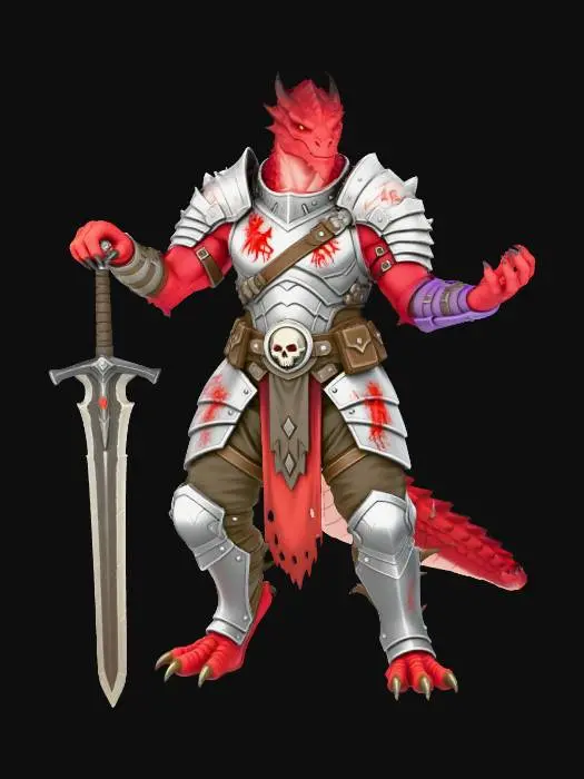 3D model for Champion of the Flame