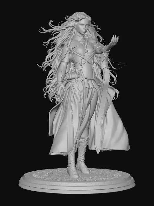 3D model for Ethereal Sorceress