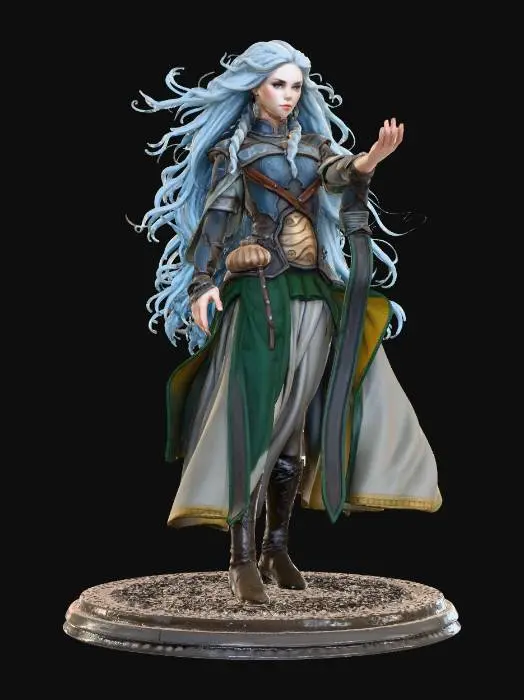 3D model for Ethereal Sorceress