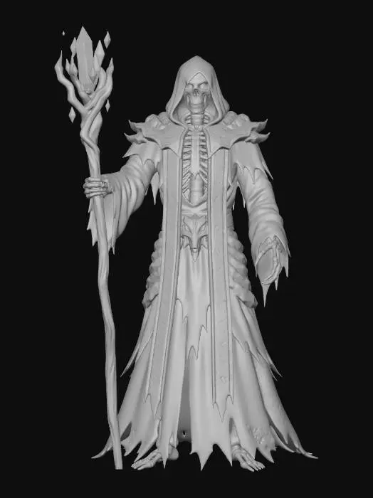 3D model for Lich of the Ember Rift