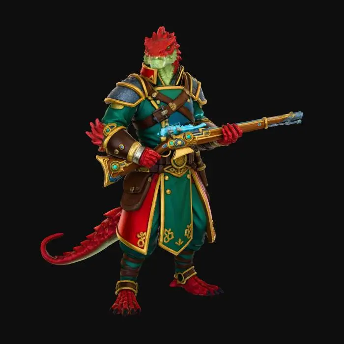 3D model for Redscale Marksman