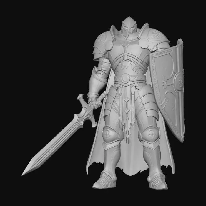 3D model for Knight of Radiant Valor