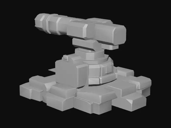 3D model for tourelle lv1