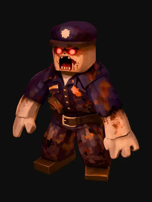 3D model for Crimson Enforcer in the Ruins