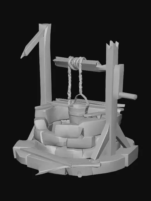 3D model for Old Stone Well