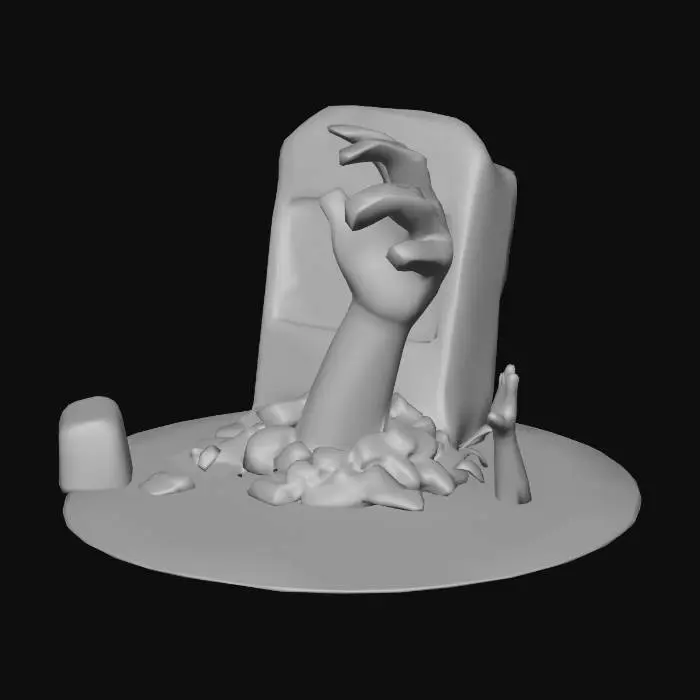 3D model for ZOMBIE HAND