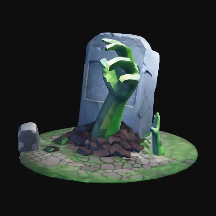 3D model for ZOMBIE HAND