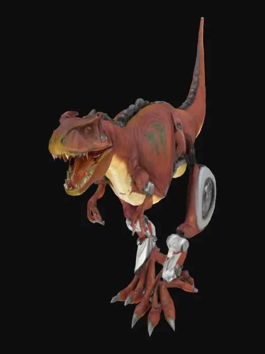 3D model for Cyber Dino