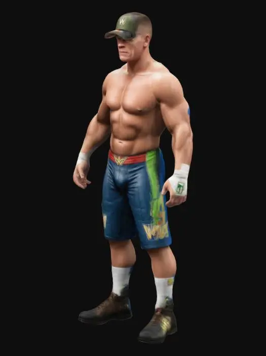 3D model for john cena