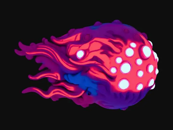 3D model for Luminescent Entity