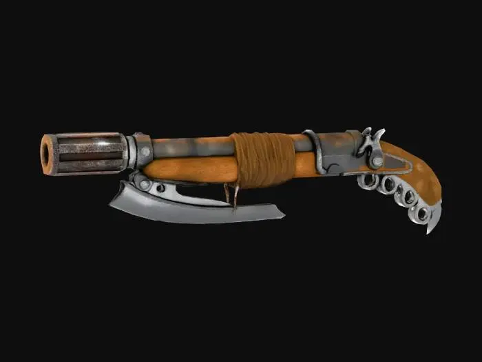 3D model for Bladed Boomstick