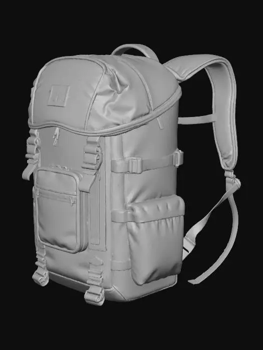 3D model for detaylı kamp çantası