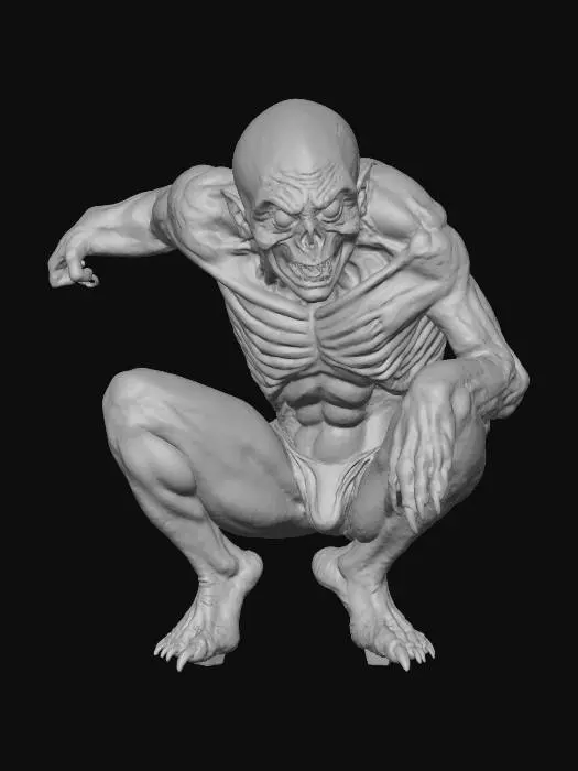 3D model for Nightmare Lurker