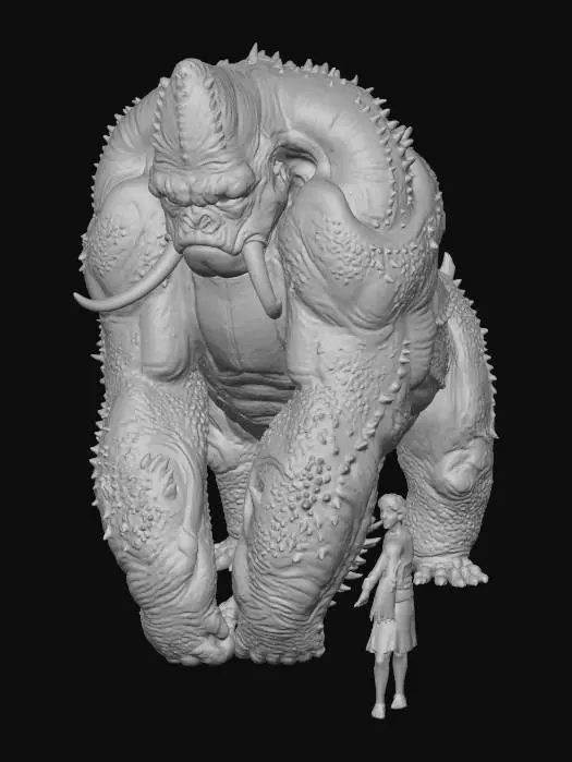 3D model for Colossal Tuskbeast