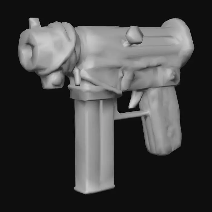 3D model for Rustic Handgun
