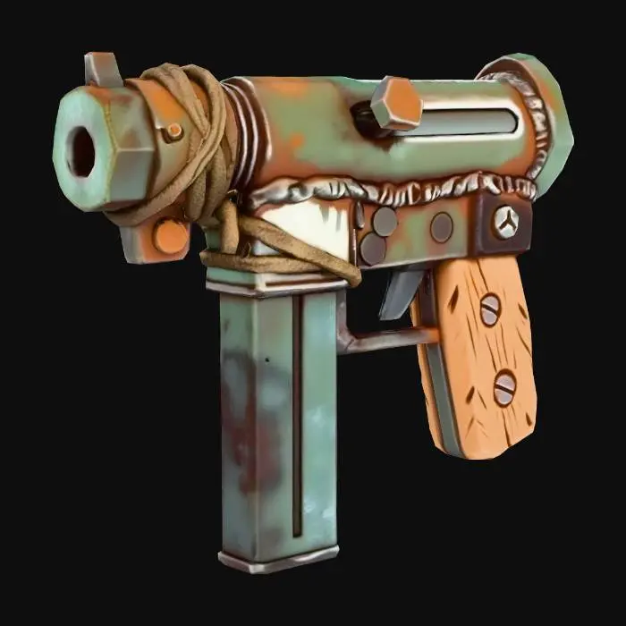 3D model for Rustic Handgun