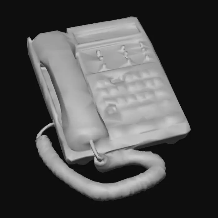 3D model for Vintage Telephone Relic