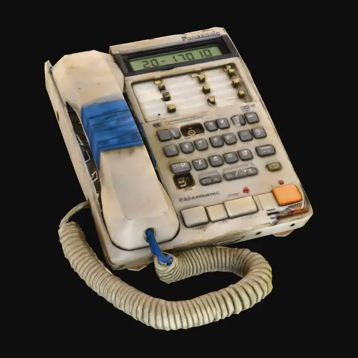 3D model for Vintage Telephone Relic