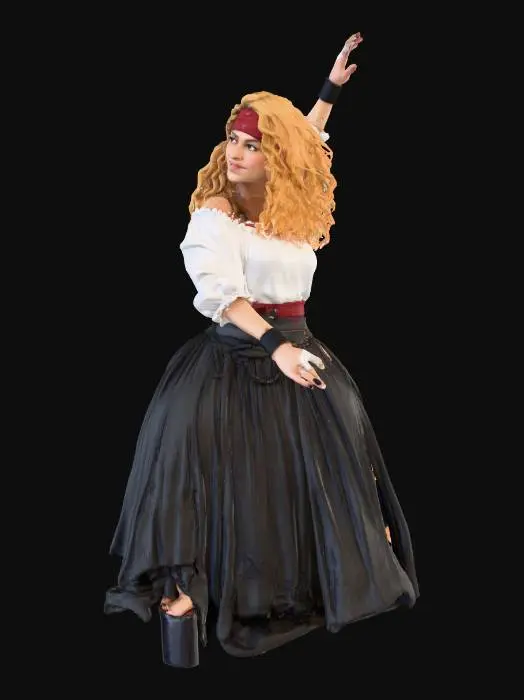 3D model for Pirate Dance Party