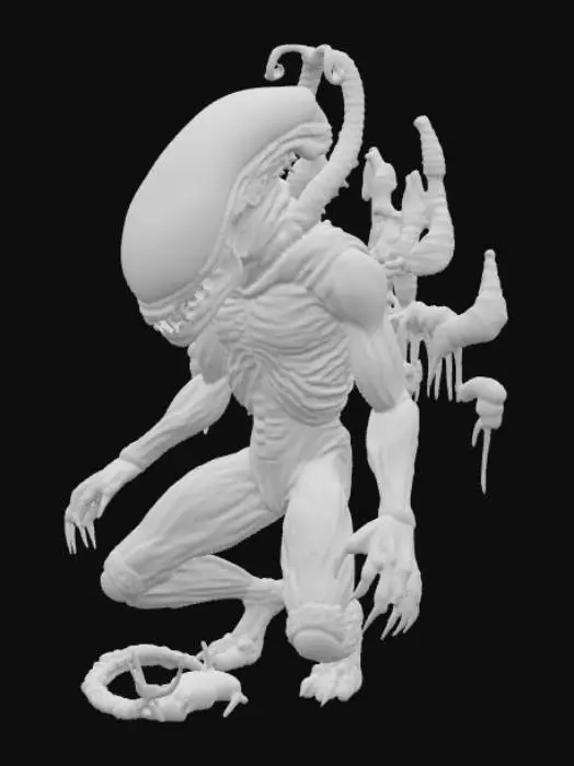 3D model for Xenomorph and face huggers 