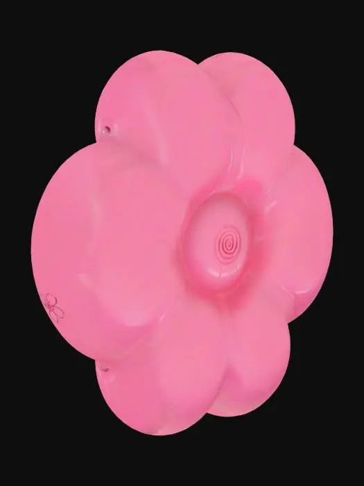 3D model for flower float, float, bouée de piscine, forme de fleure, rose, 5 blossoms, 5 petale