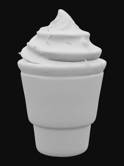 3D model for Sprinkle Bliss Cupcake