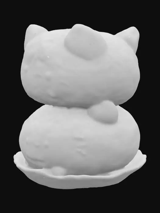 3D model for Stacked,   Mochi Cats