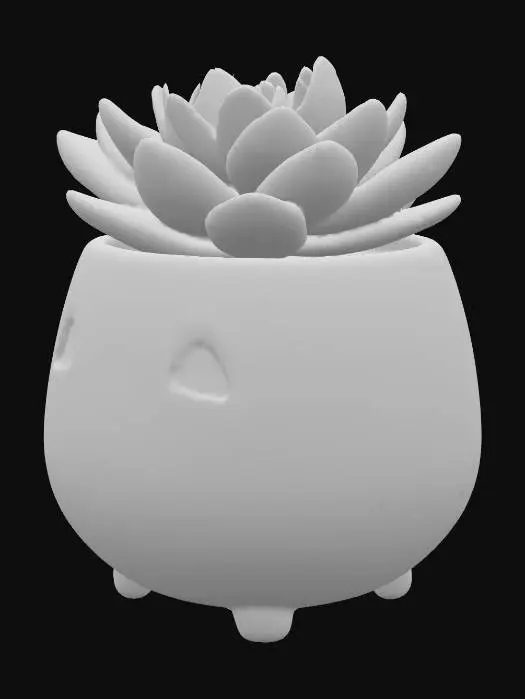3D model for Cat Planter Delight