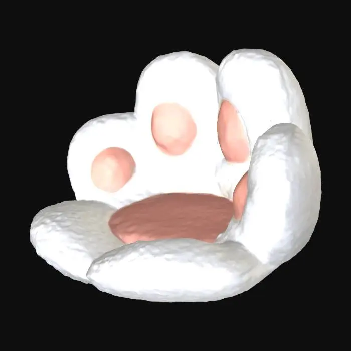 3D model for Paw Cushion Seat